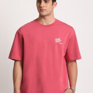 Graphic Print Loose Fit Cotton T-Shirt